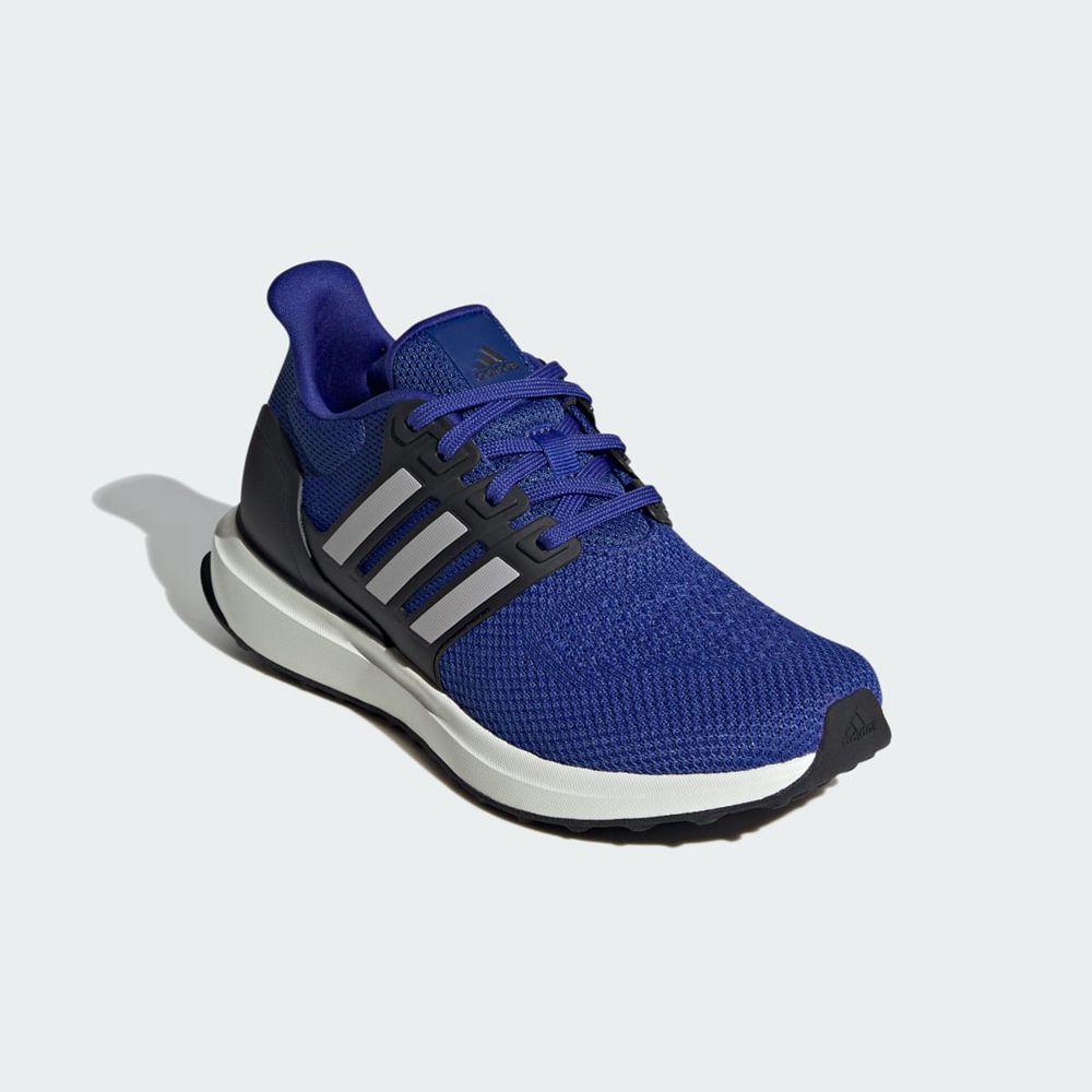 Chaussure Running Adidas Ubounce DNA Bleu Grise Noir Enfant | DWU-01979461