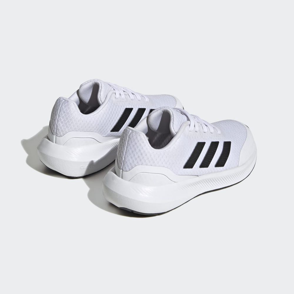 Chaussure Running Adidas Runfalcon 3 Lace Blanche Noir Enfant | KBU-24980997