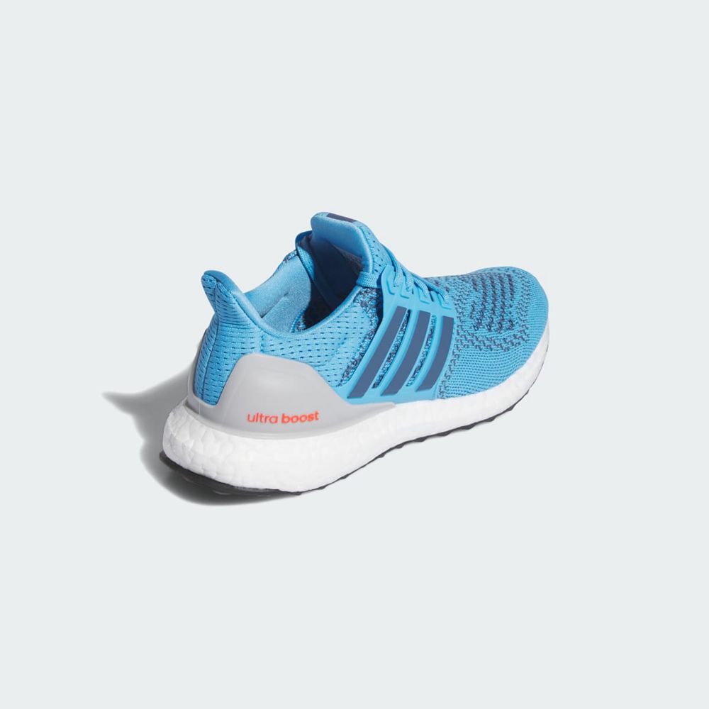 Chaussure Running Adidas Ultraboost 1.0 Bleu Grise Rouge Enfant | NIT-49206631