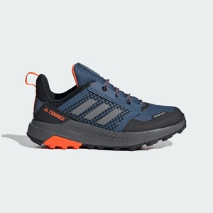 Chaussure de Randonnée Adidas Terrex Trailmaker Rain.Rdy Bleu Marine Grise Orange Enfant | LBO-18743583