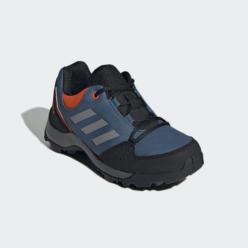 Chaussure de Randonnée Adidas Terrex Hyperhiker Low Bleu Marine Grise Orange Enfant | NMI-44914479