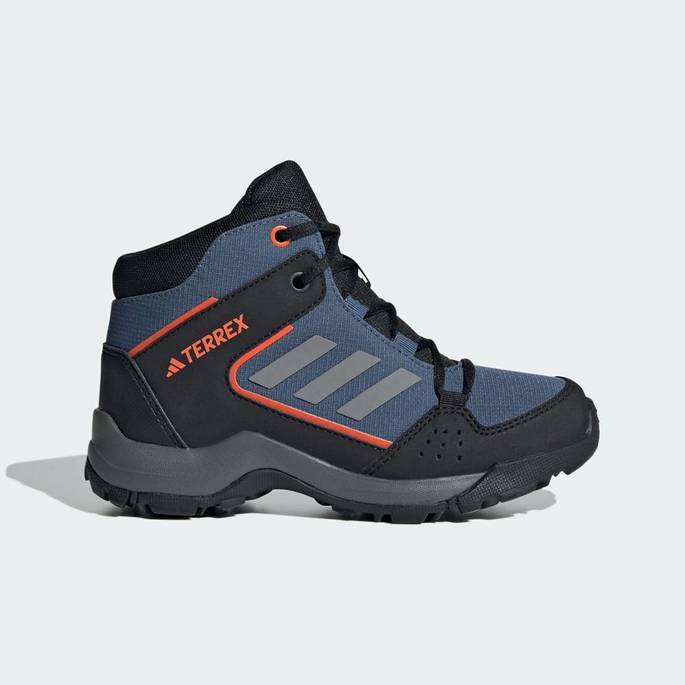 Chaussure de Randonnée Adidas Terrex Hyperhiker Mid Bleu Marine Grise Orange Enfant | OQW-00851136