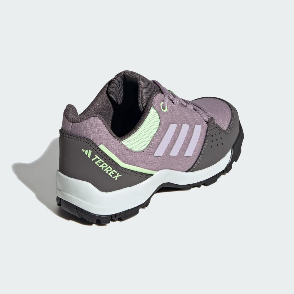 Chaussure de Randonnée Adidas Terrex Hyperhiker Low Grise Noir Vert Enfant | TIA-95495123