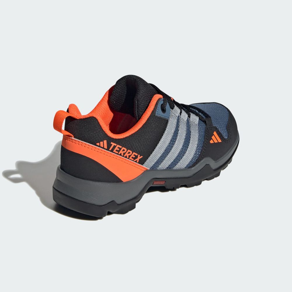 Chaussure de Randonnée Adidas Terrex AX2R K Bleu Marine Grise Orange Enfant | CUG-98857901