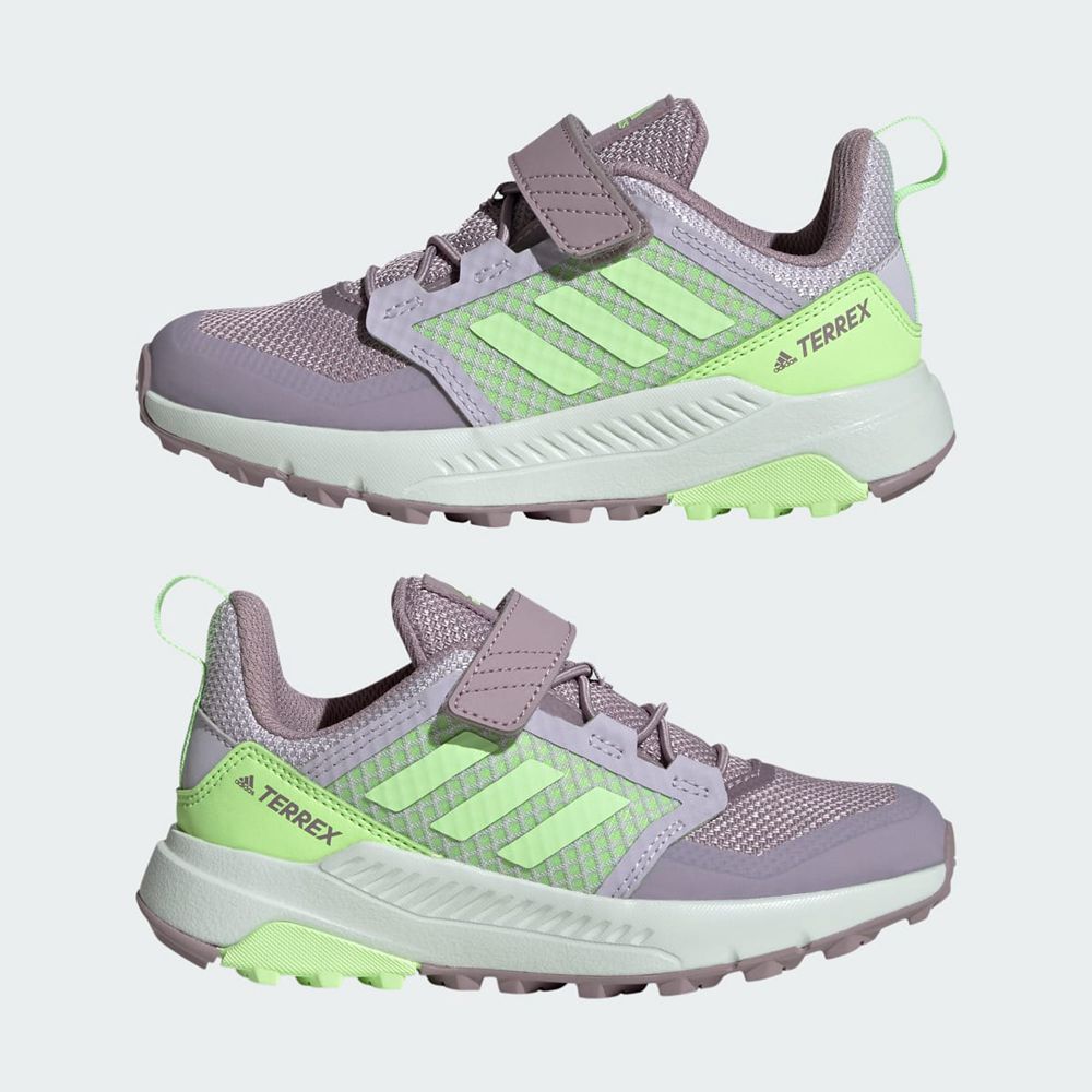 Chaussure de Randonnée Adidas Terrex Trailmaker Grise Vert Argent Enfant | UTM-93934368