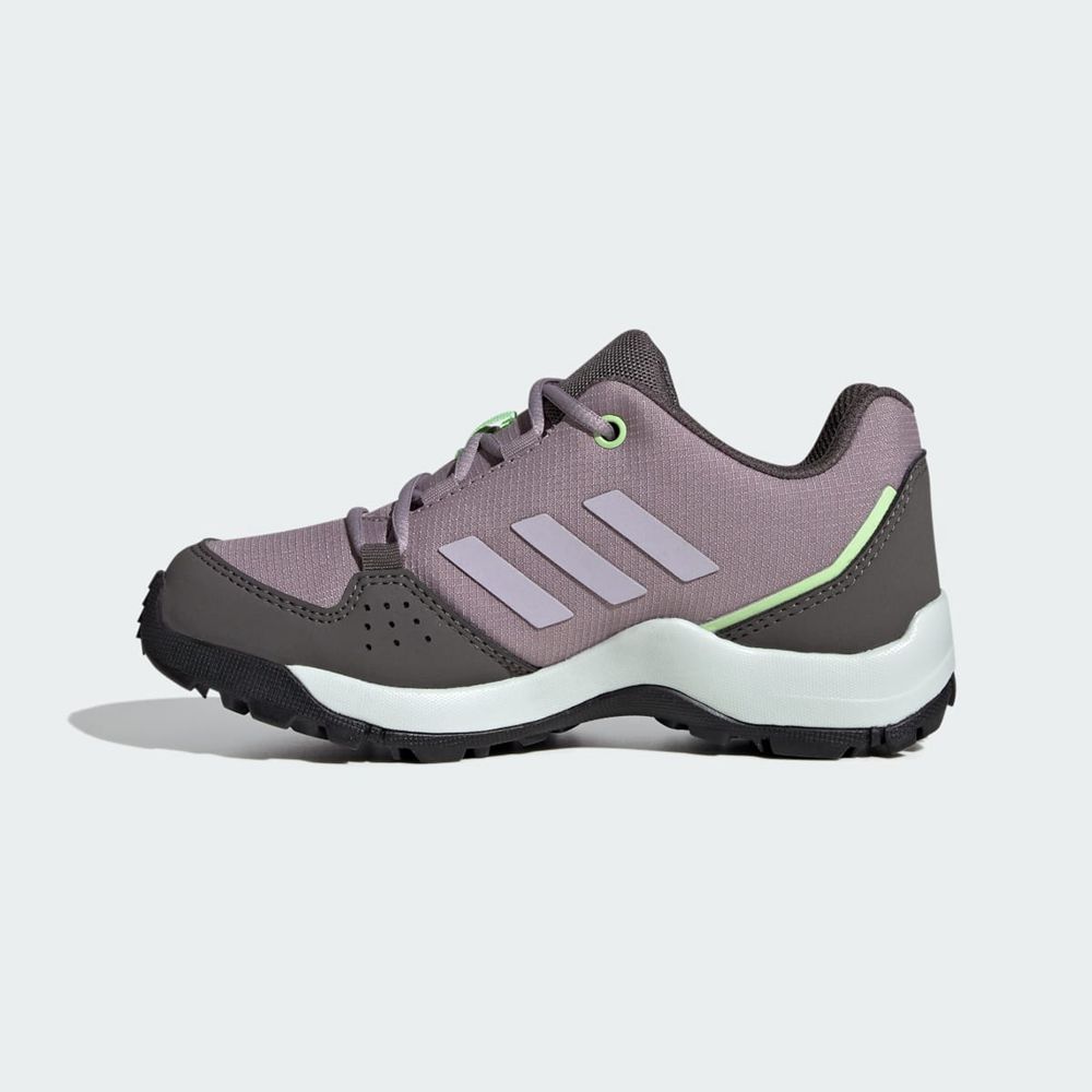 Chaussure de Randonnée Adidas Terrex Hyperhiker Low Grise Noir Vert Enfant | TIA-95495123