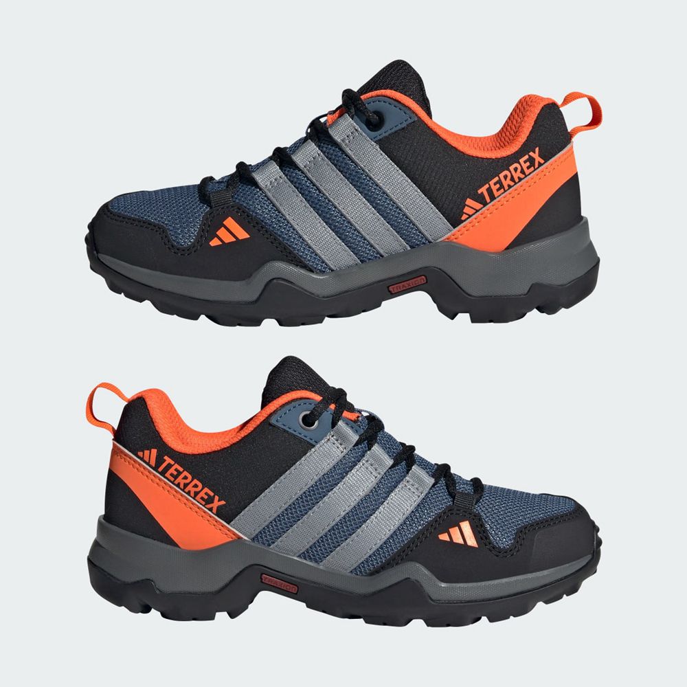 Chaussure de Randonnée Adidas Terrex AX2R K Bleu Marine Grise Orange Enfant | CUG-98857901