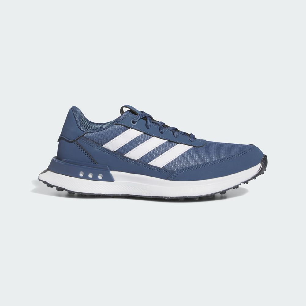 Chaussures De Golf Adidas S2G Spikeless 24 Bleu Marine Blanche Noir Enfant | YSJ-57297480