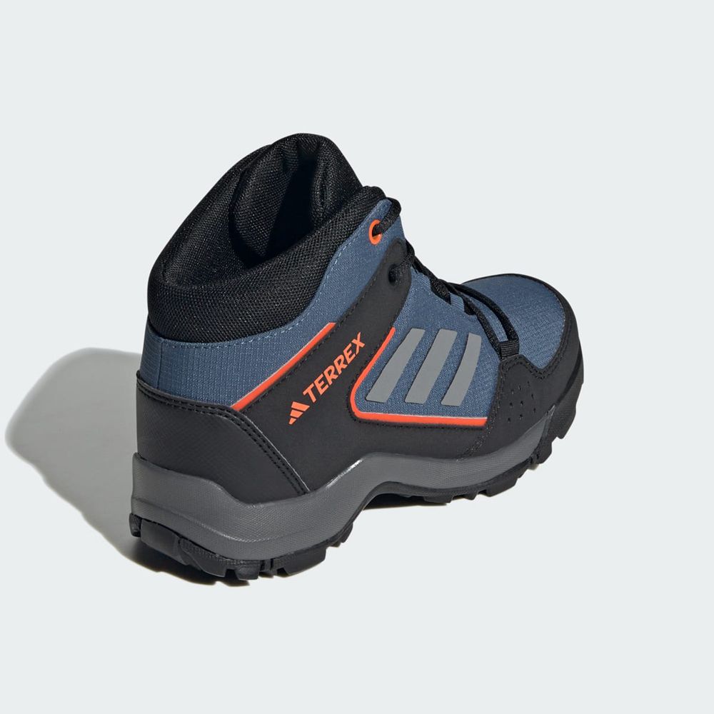 Chaussure de Randonnée Adidas Terrex Hyperhiker Mid Bleu Marine Grise Orange Enfant | OQW-00851136