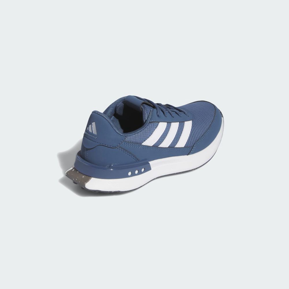 Chaussures De Golf Adidas S2G Spikeless 24 Bleu Marine Blanche Noir Enfant | YSJ-57297480