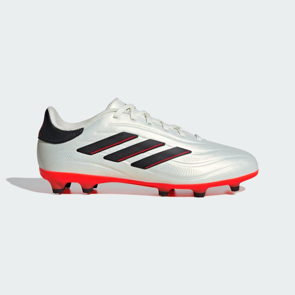 Chaussure de Foot Adidas Copa Pure II League Firm Ground Blanche Noir Rouge Enfant | JYZ-51636231