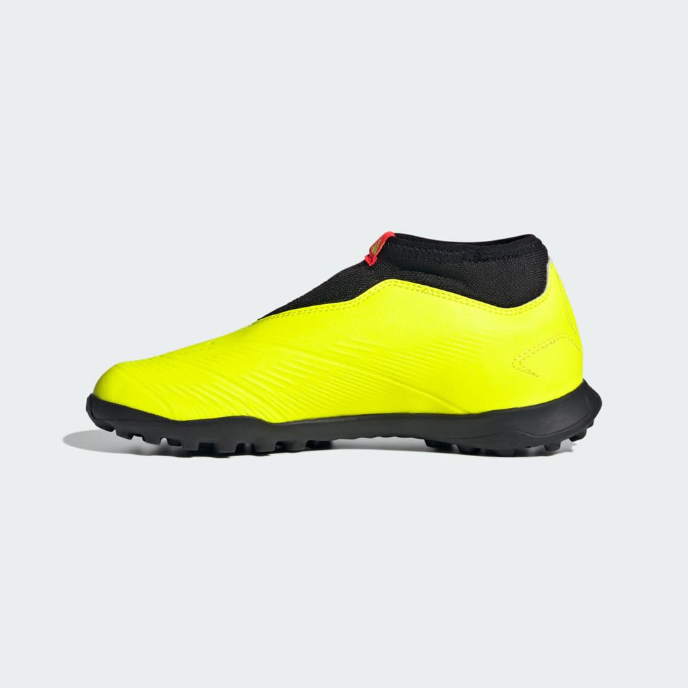 Chaussure de Foot Adidas Predator 24 League Laceless Turf Jaune Noir Rouge Enfant | IPF-40605690