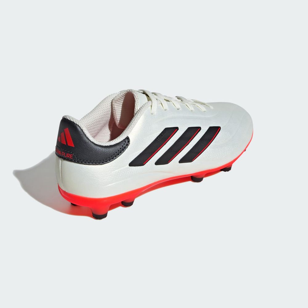 Chaussure de Foot Adidas Copa Pure II League Firm Ground Blanche Noir Rouge Enfant | JYZ-51636231