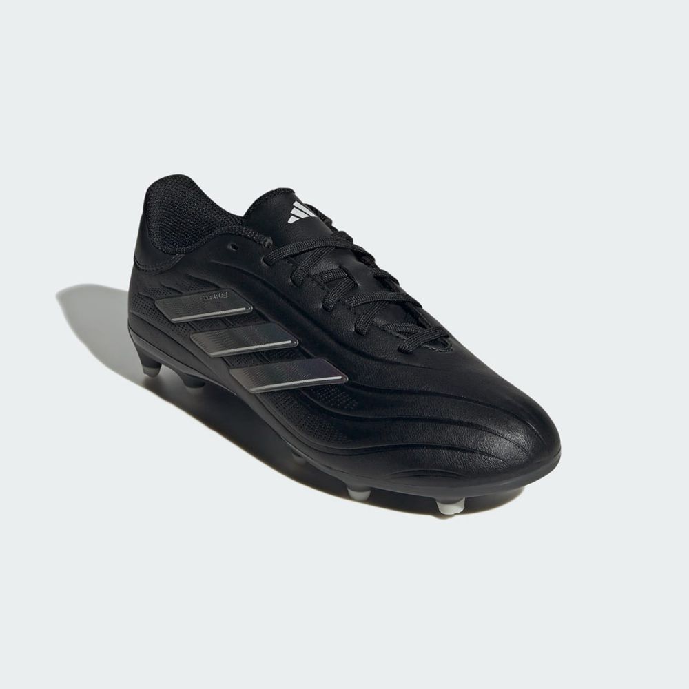 Chaussure de Foot Adidas Copa Pure II League Firm Ground Noir Grise Enfant | XTD-50387006