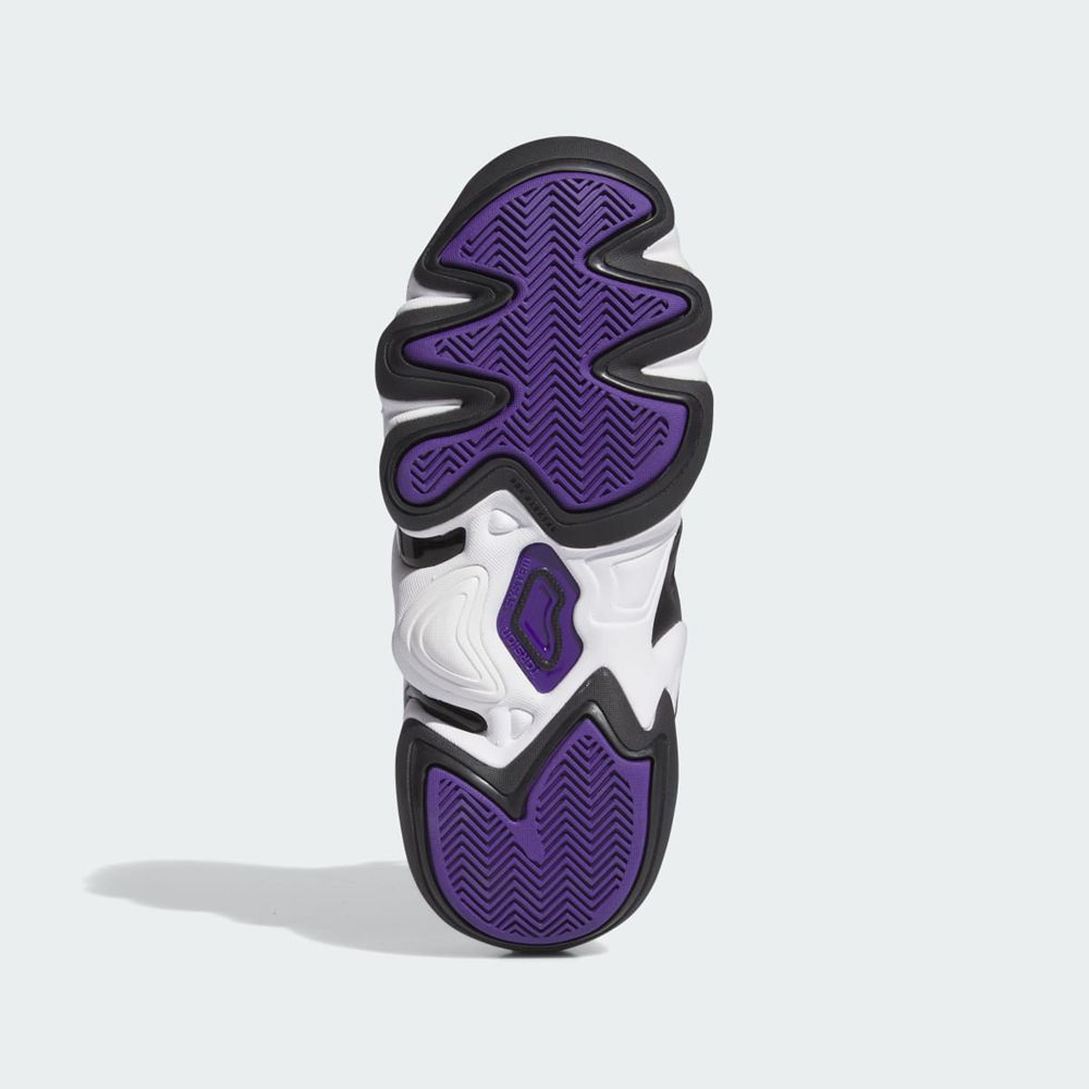 Chaussure Basket Adidas Crazy 8 Noir Violette Blanche Enfant | NXO-91134397