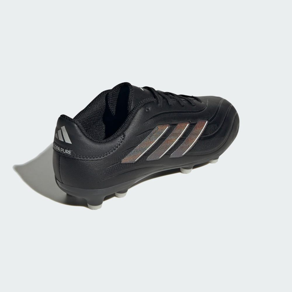 Chaussure de Foot Adidas Copa Pure II League Firm Ground Noir Grise Enfant | XTD-50387006