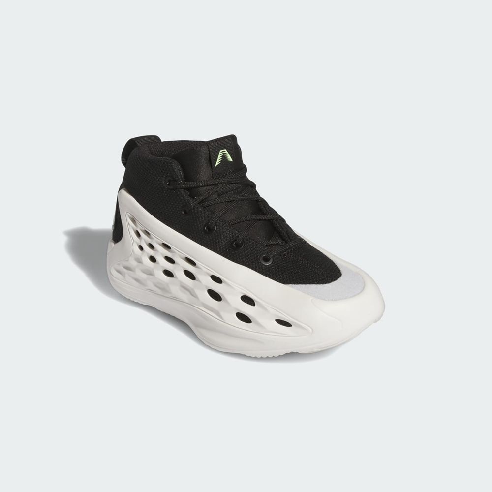 Chaussure Basket Adidas AE 1 Best Of Adi Blanche Noir Vert Enfant | OPE-50142402