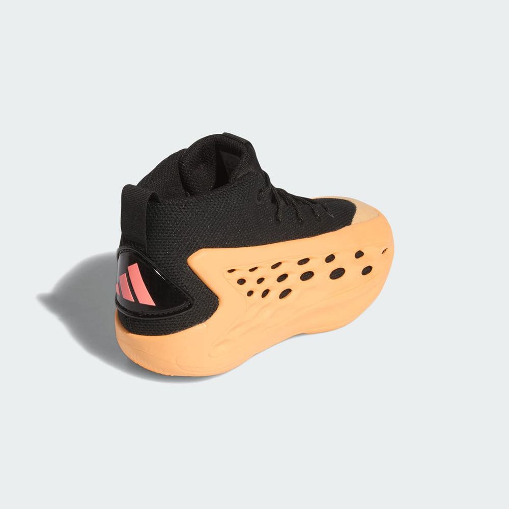 Chaussure Basket Adidas AE 1 With Love Orange Noir Rouge Enfant | RSR-01763762