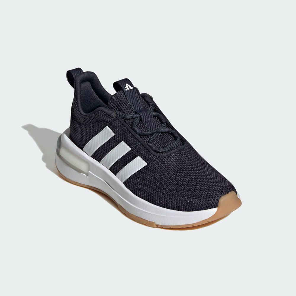 Basket Adidas Racer TR23 Bleu Marine Blanche Enfant | ZKW-84151989