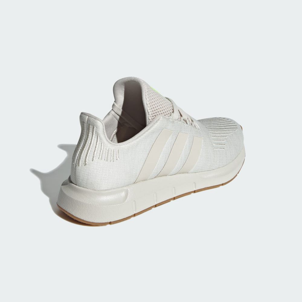 Basket Adidas Swift Run 1.0 Beige Vert Enfant | QCC-49167962