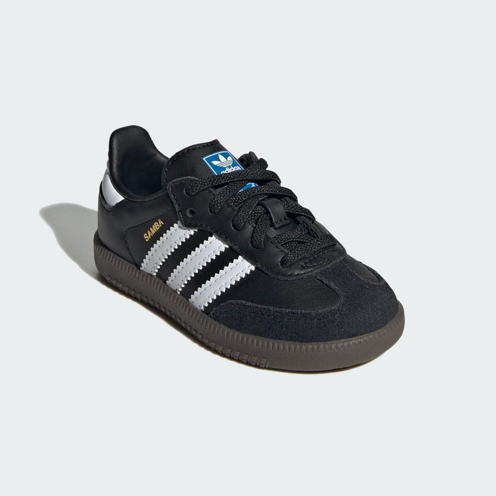 Basket Adidas Samba OG Noir Blanche Enfant | LLR-03479151