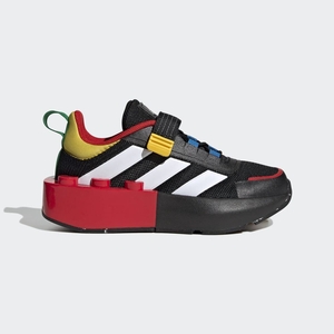 Basket Adidas Adidas x Lego? Tech RNR Elastic Lace Noir Blanche Rouge Enfant | WFX-02598558