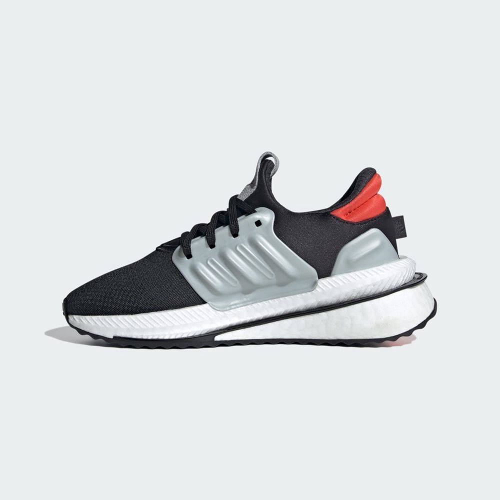 Basket Adidas X_PLRBOOST Noir Rouge Enfant | IZK-12322258