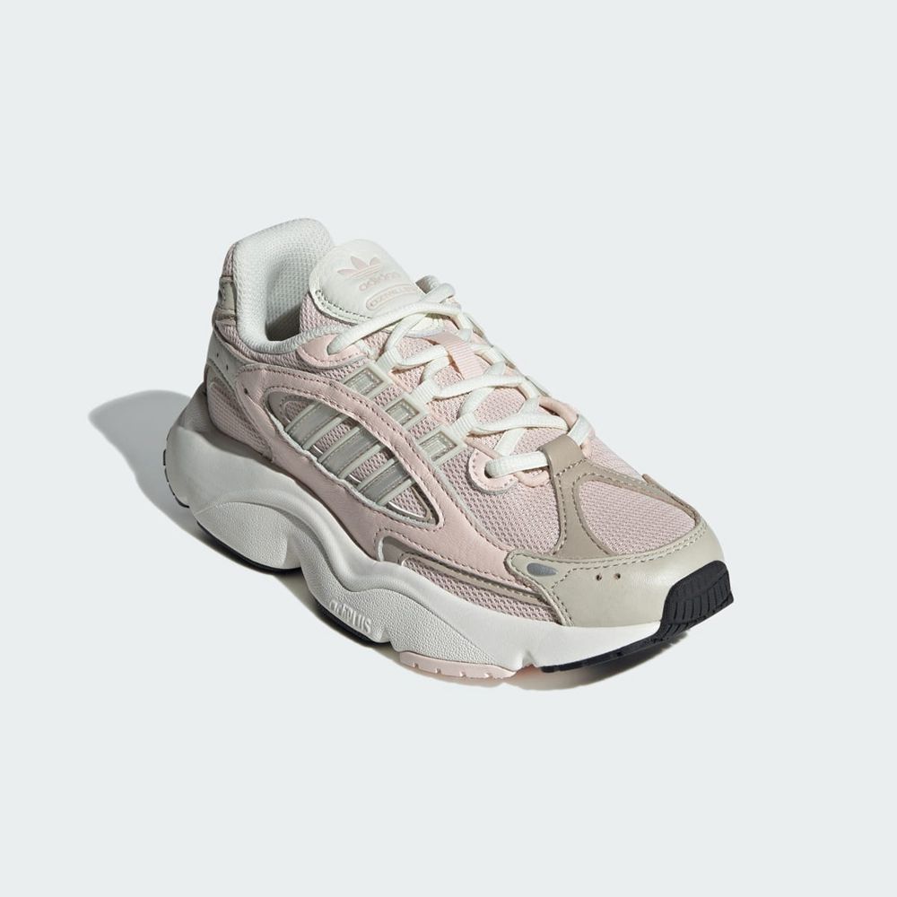 Basket Adidas Ozmillen Rose Beige Blanche Enfant | QSR-78848317