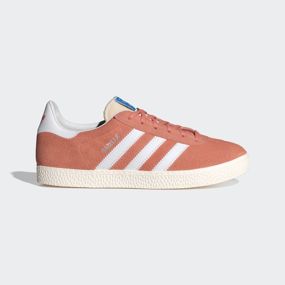 Basket Adidas Gazelle Rose Blanche Enfant | VPW-52636668