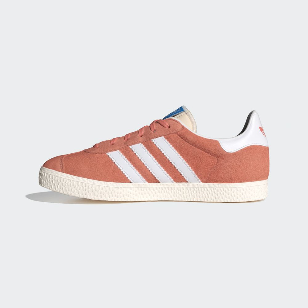 Basket Adidas Gazelle Rose Blanche Enfant | VPW-52636668