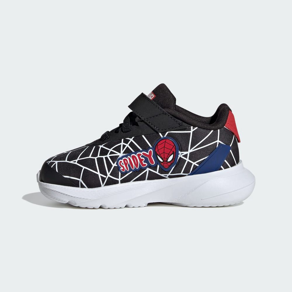 Basket Adidas Duramo Spider-Man EL I Noir Rouge Blanche Enfant | RAD-43569527