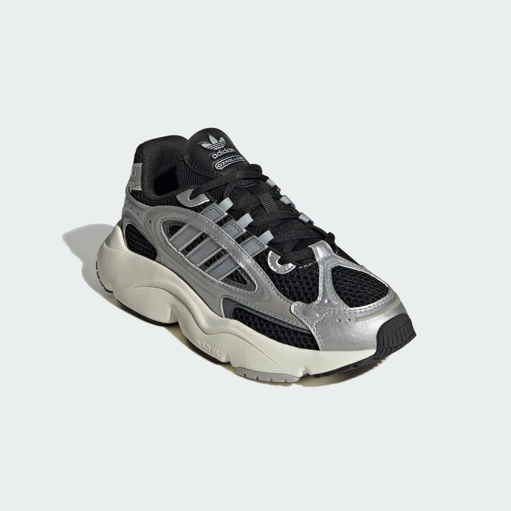 Basket Adidas Ozmillen Noir Grise Enfant | JUI-30856123