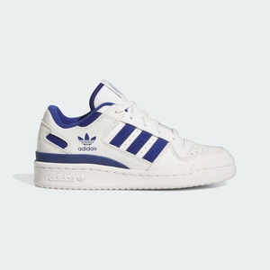 Basket Adidas Forum Low CL Blanche Bleu Enfant | HLE-38574791