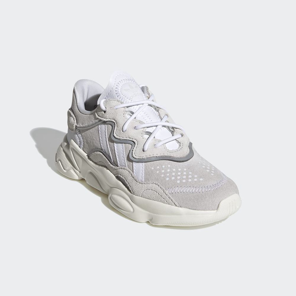 Basket Adidas OZWEEGO Blanche Enfant | WOT-52261363