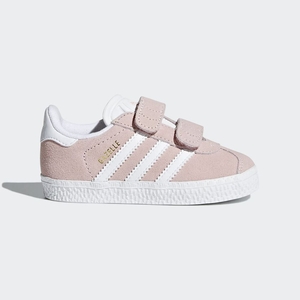 Basket Adidas Gazelle Rose Blanche Enfant | CXZ-45691326