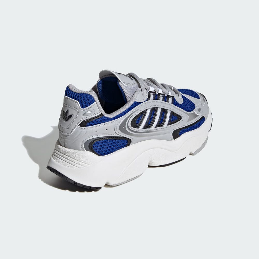 Basket Adidas Ozmillen Grise Noir Bleu Enfant | YJE-15225888