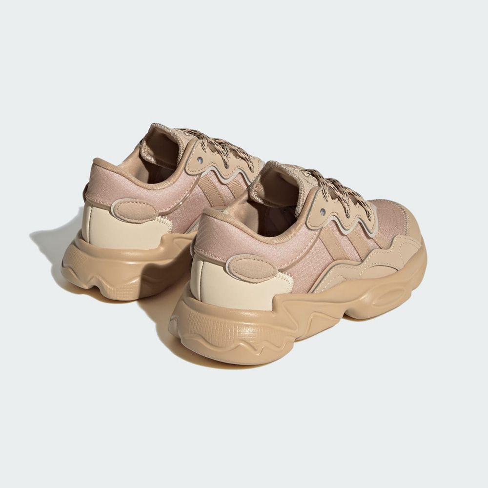 Basket Adidas OZWEEGO Beige Enfant | CMC-48711257