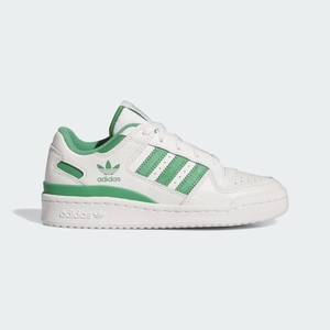 Basket Adidas Forum Low CL J Blanche Vert Enfant | LTA-95325387