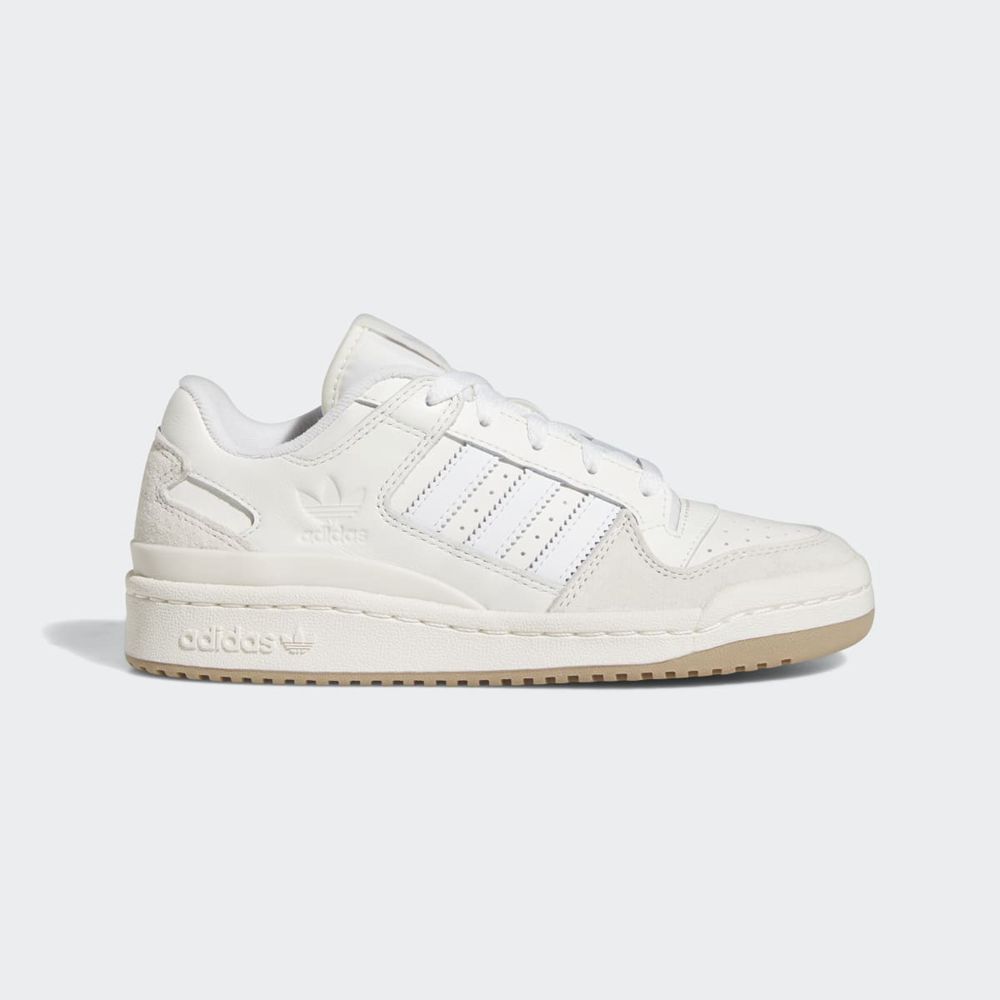 Basket Adidas Forum Low Blanche Enfant | FWK-71261138