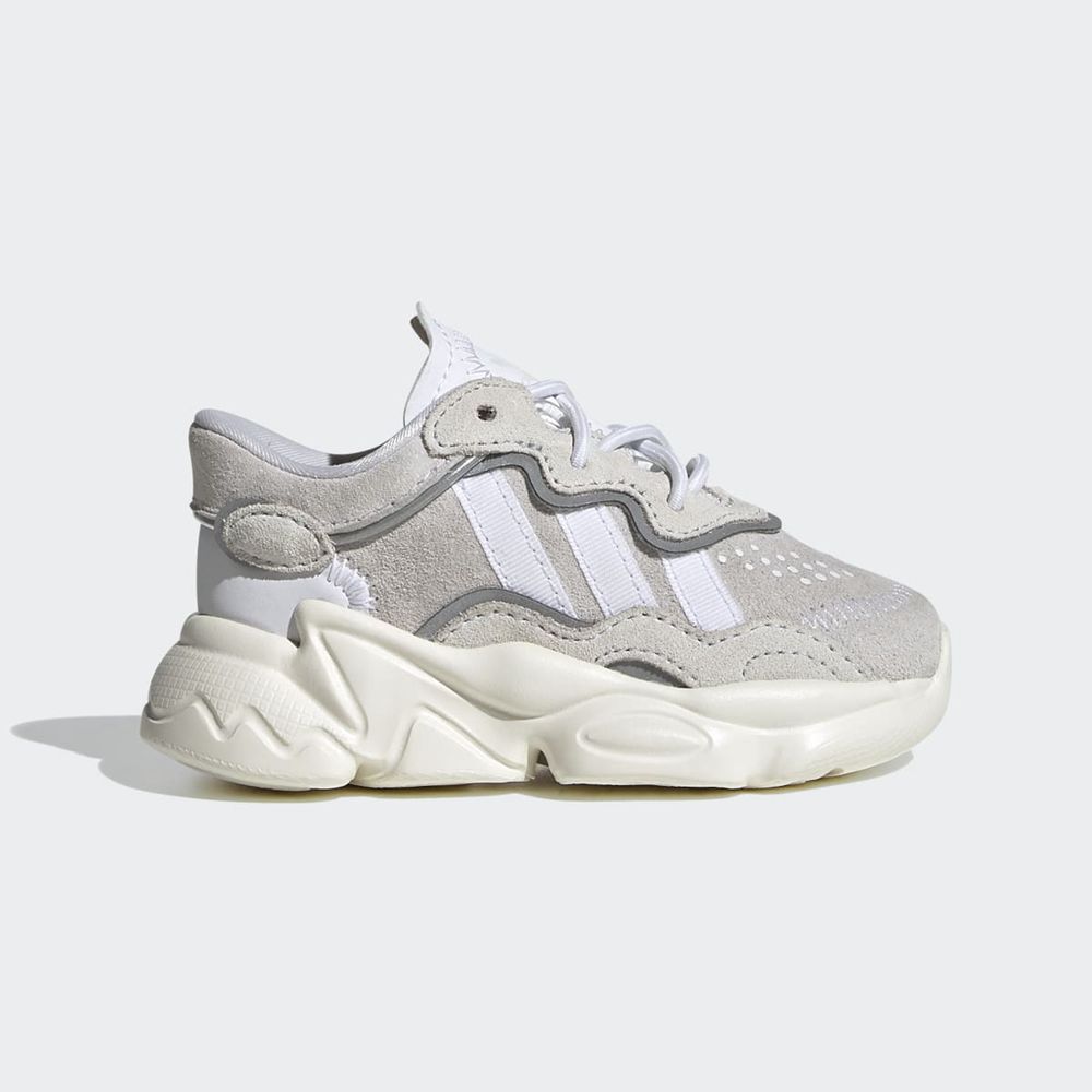 Basket Adidas OZWEEGO Blanche Enfant | UZI-84786422