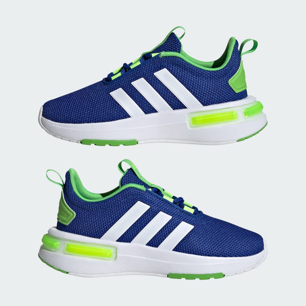 Basket Adidas Racer TR23 Bleu Blanche Vert Enfant | XJH-23450053