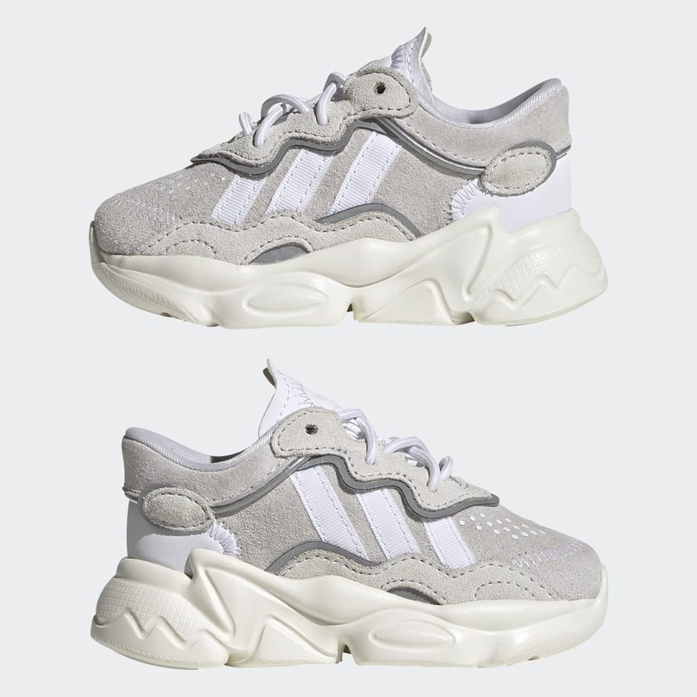 Basket Adidas OZWEEGO Blanche Enfant | UZI-84786422