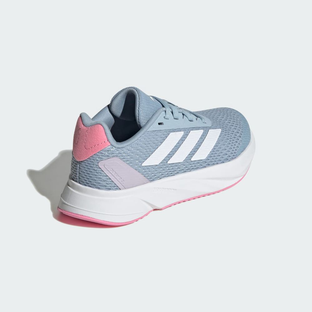 Chaussure Running Adidas Duramo SL K Bleu Blanche Rose Enfant | RVM-38207891