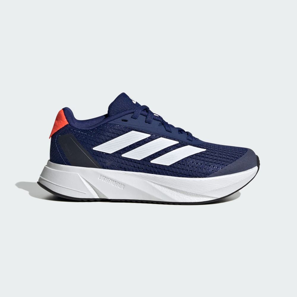 Chaussure Running Adidas Duramo SL Blanche Rouge Enfant | YMY-00177532