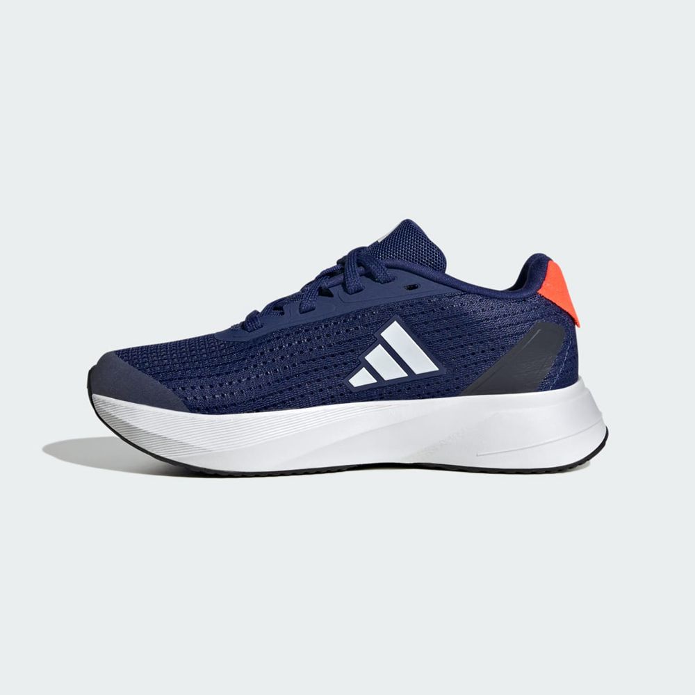 Chaussure Running Adidas Duramo SL Blanche Rouge Enfant | YMY-00177532