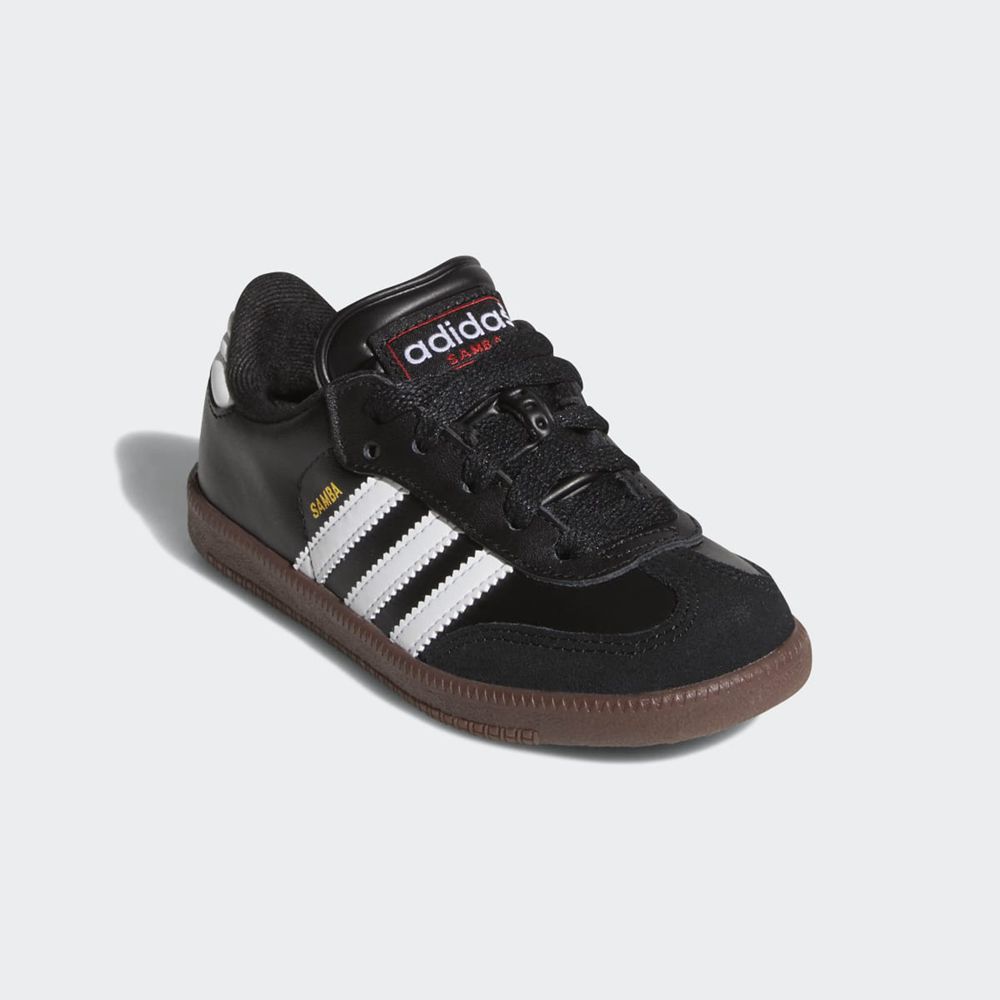 Chaussure Futsal Adidas Samba Classic Noir Blanche Enfant | JBW-30239535