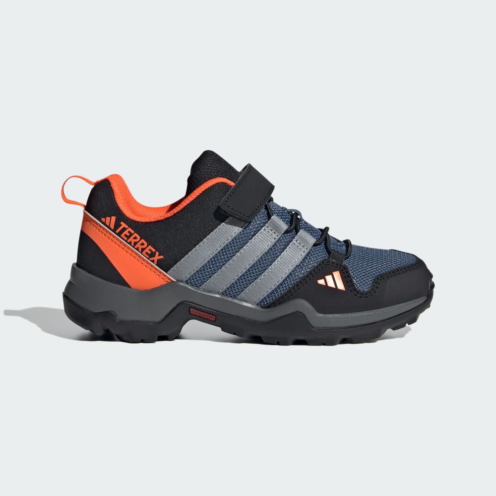 Chaussure de Randonnée Adidas Terrex AX2R CF K Bleu Marine Grise Orange Enfant | YXZ-30526087