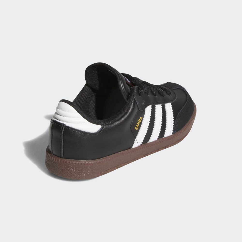 Chaussure Futsal Adidas Samba Classic Noir Blanche Enfant | JBW-30239535