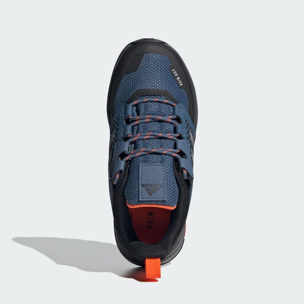 Chaussure de Randonnée Adidas Terrex Trailmaker Rain.Rdy Bleu Marine Grise Orange Enfant | AIE-53774830