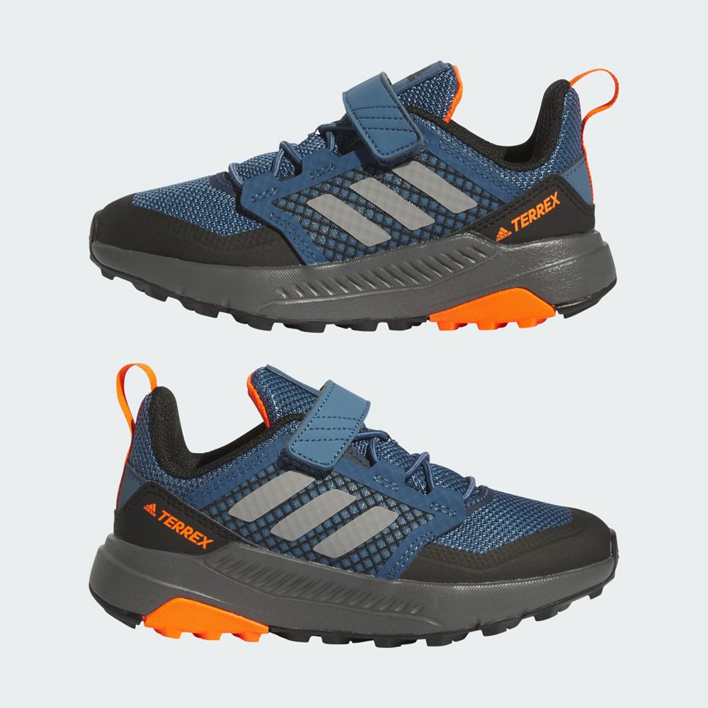 Chaussure de Randonnée Adidas Terrex Trailmaker Bleu Marine Grise Orange Enfant | EMC-65548561